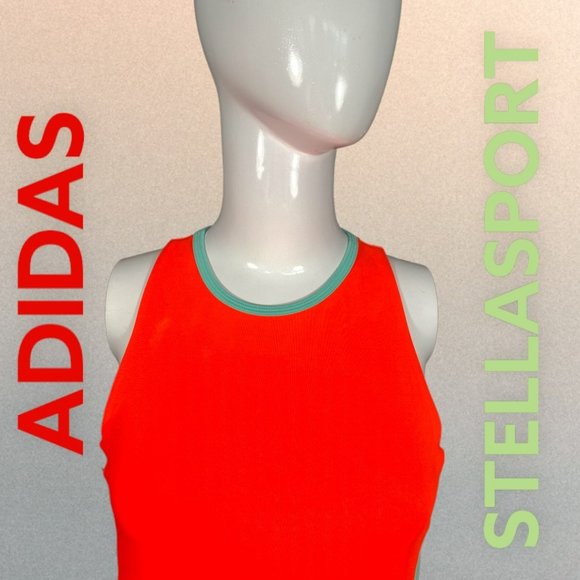 💋 4 FOR $50 /ADIDAS STELLASPORT ATHELETIC TANK (SZ SMALL) (NWOT) - Picture 2 of 6